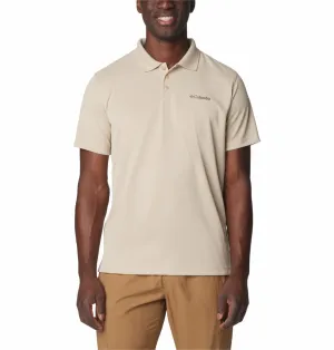 Columbia Men Brown Omni-Wick Utilizer Polo Tshirt