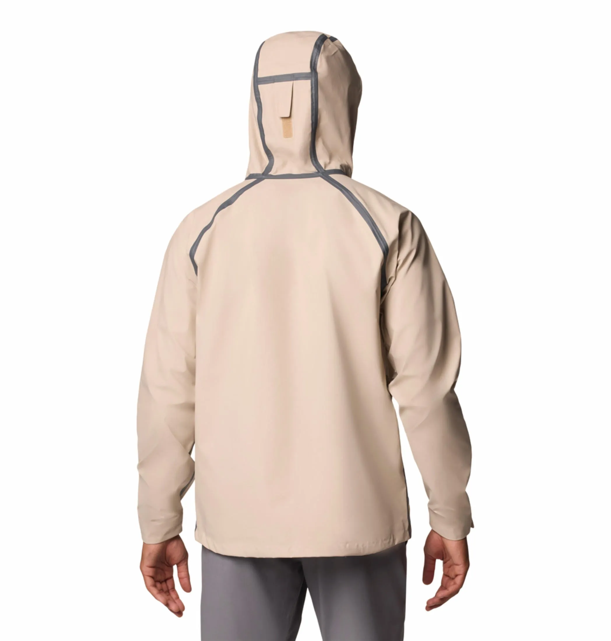 Columbia Men Brown Outdry Extreme Reign No Shine Waterproof Rain Jacket
