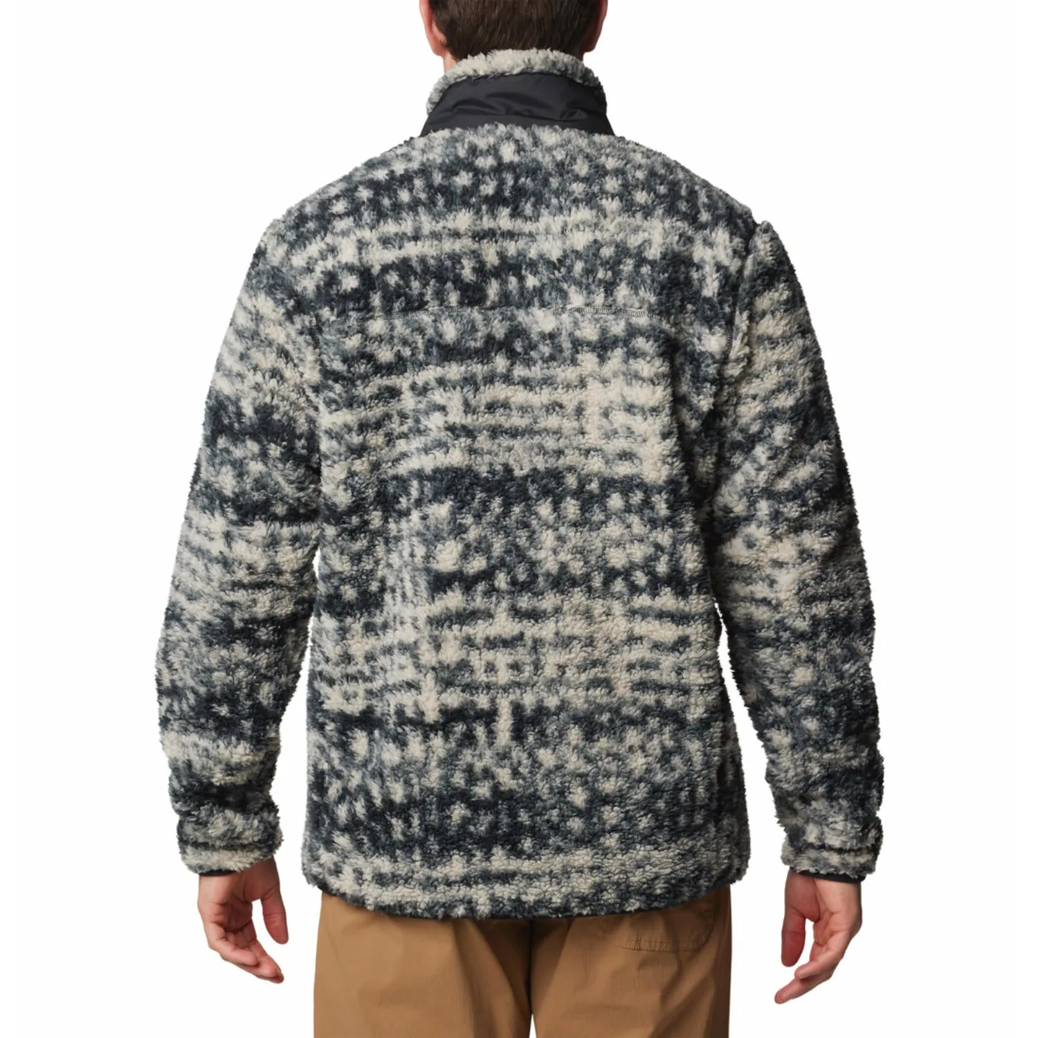 Columbia Men Brown Winter Pass Printed II Fleece Jacket