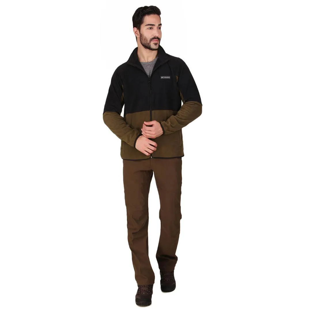 Columbia Men Green Basin Trail Fleece Jacket