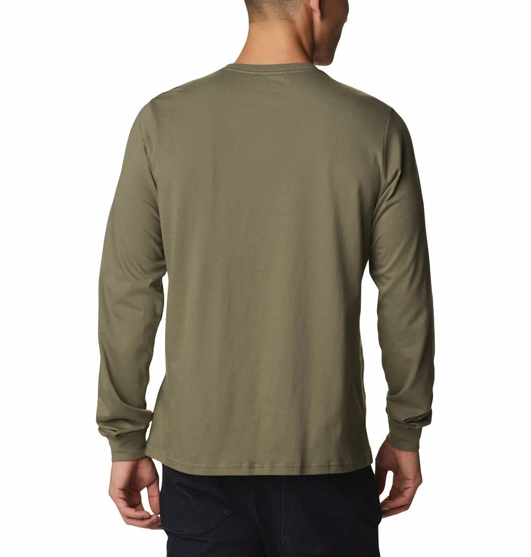 Columbia Men Green Brighton Woods Graphic Tshirt