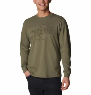 Columbia Men Green Brighton Woods Graphic Tshirt