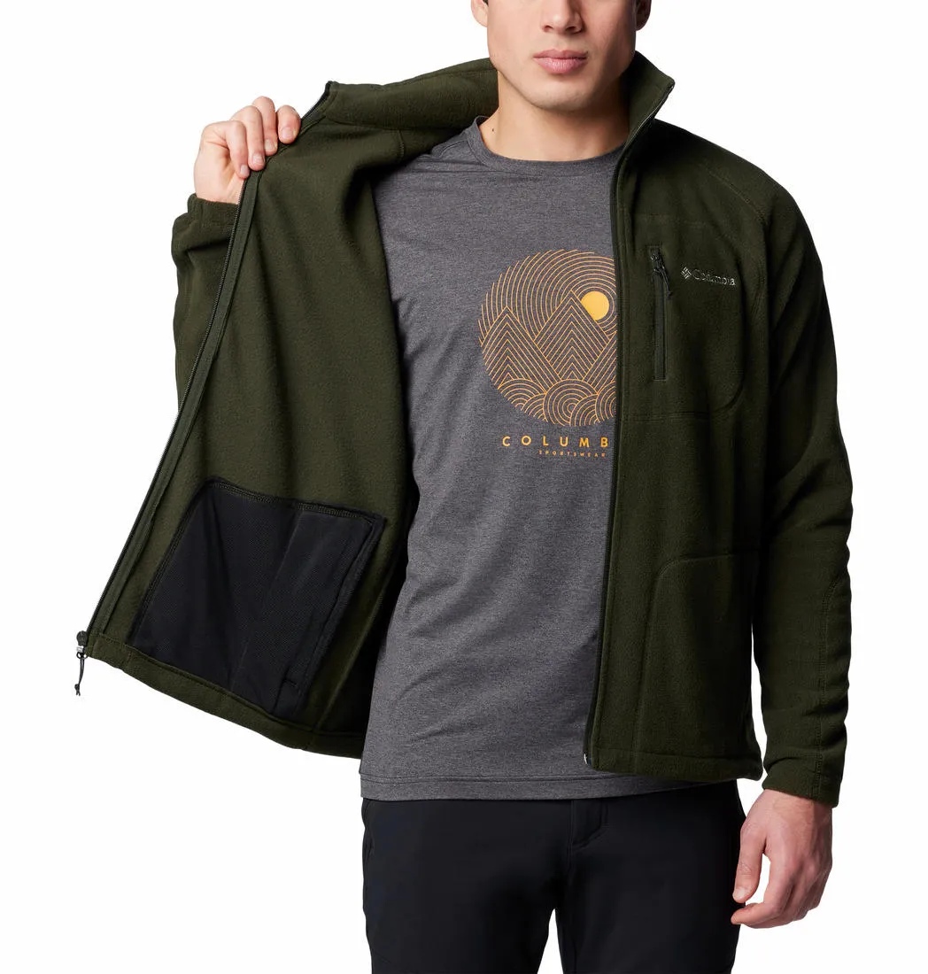 Columbia Men Green Fast Trek II Fleece Jacket