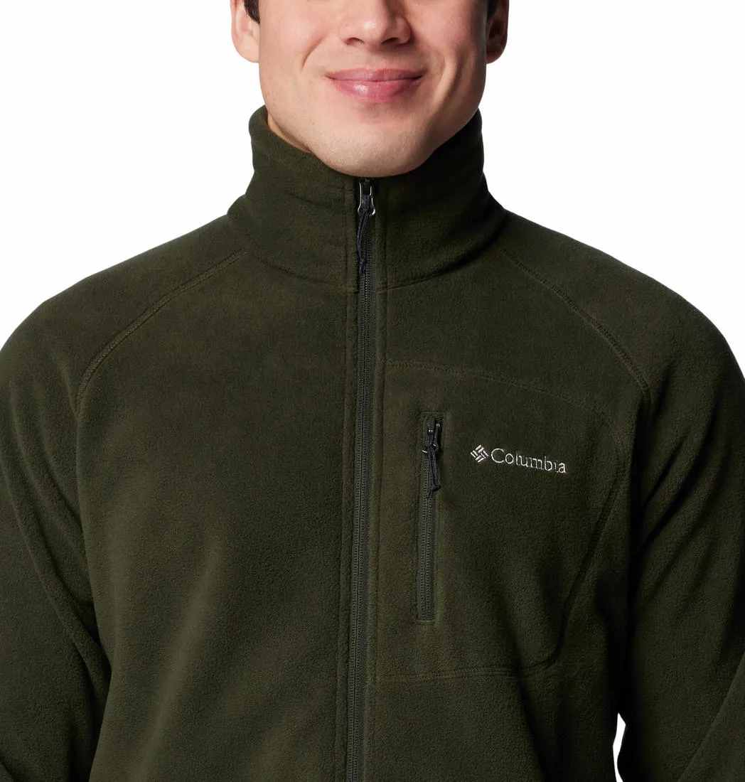 Columbia Men Green Fast Trek II Fleece Jacket