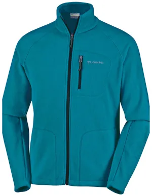 Columbia Men Green Fast Trek II Fleece Jacket