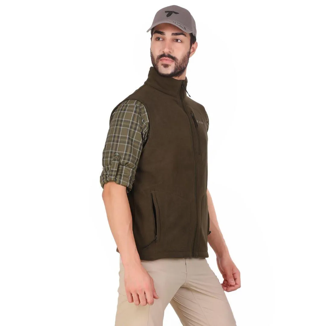Columbia Men Green Fast Trek Vest