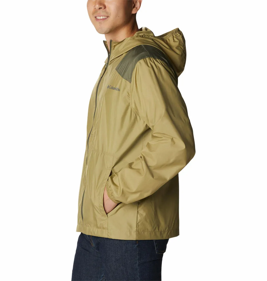 Columbia Men Green Flashback Windbreaker Jacket