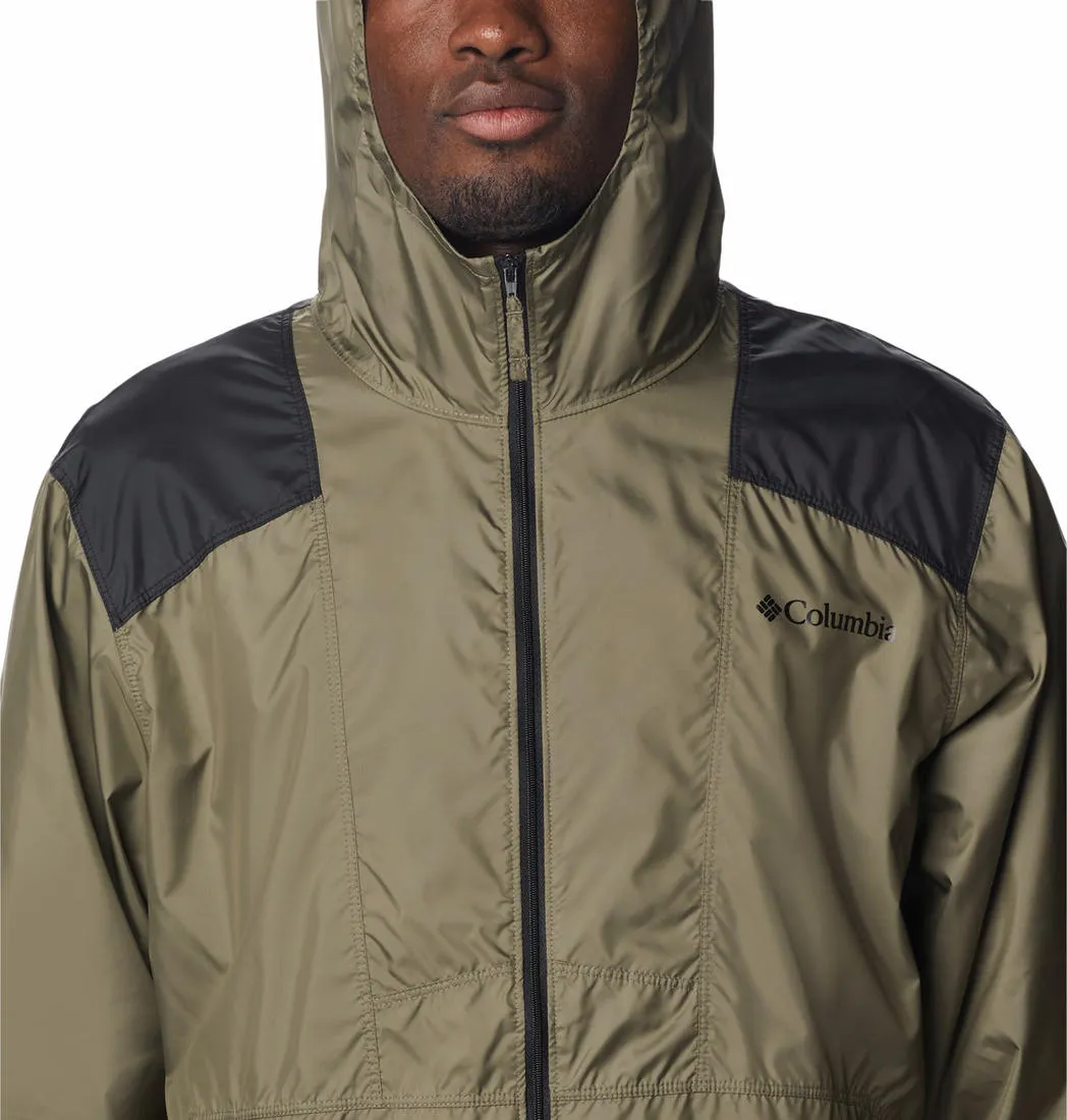 Columbia Men Green Flashback Windbreaker Jacket