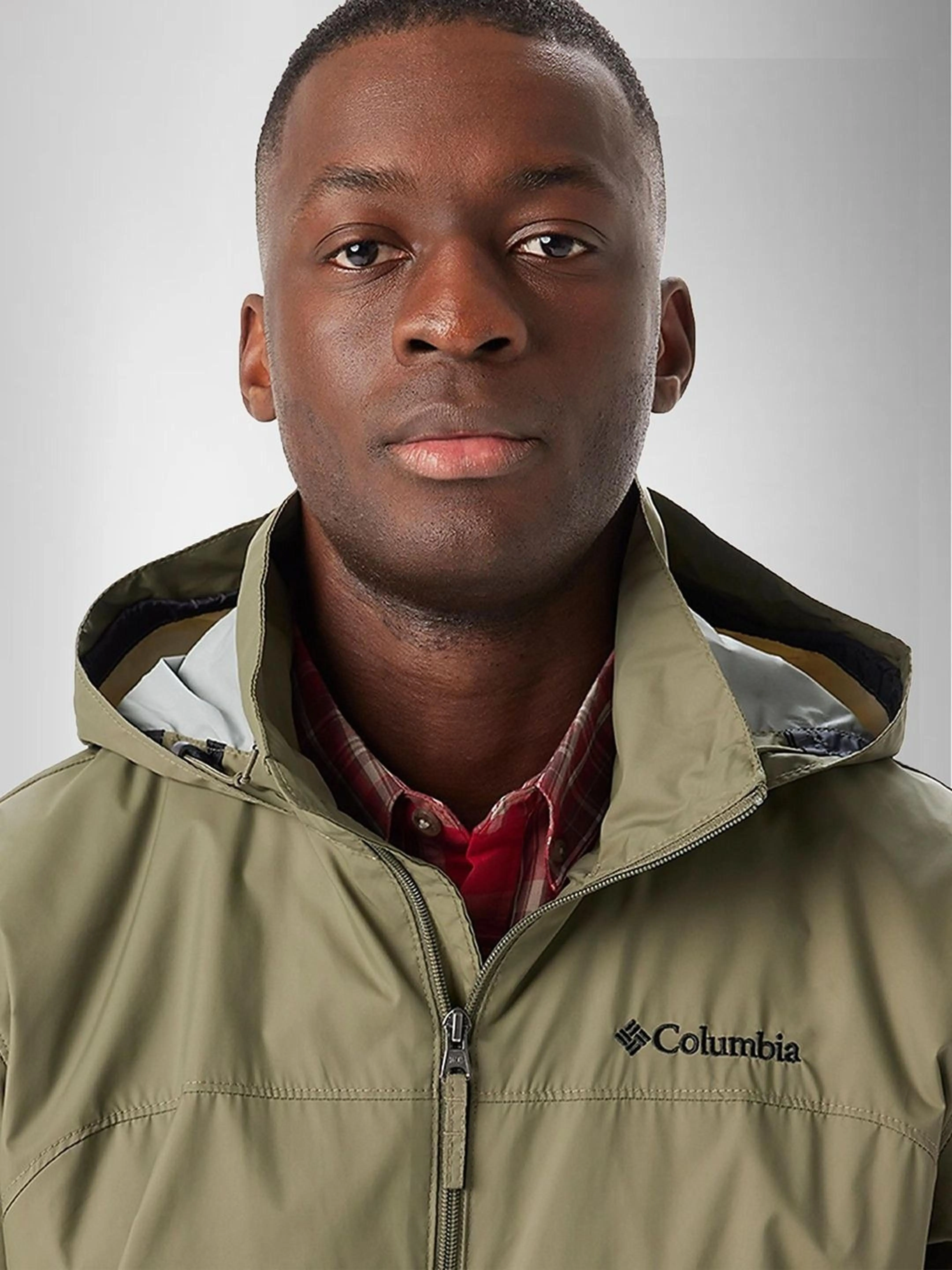Columbia Men Green Glennaker Lake II Rain Jacket
