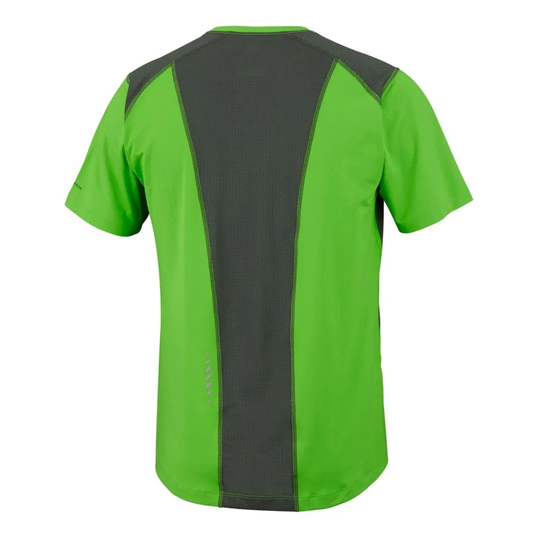 Columbia Men Green Omni-Freeze Freeze Degree II Tshirt