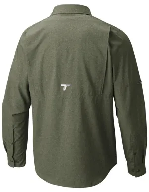 Columbia Men Green Omni-Freeze Irico Long Sleeve Shirt