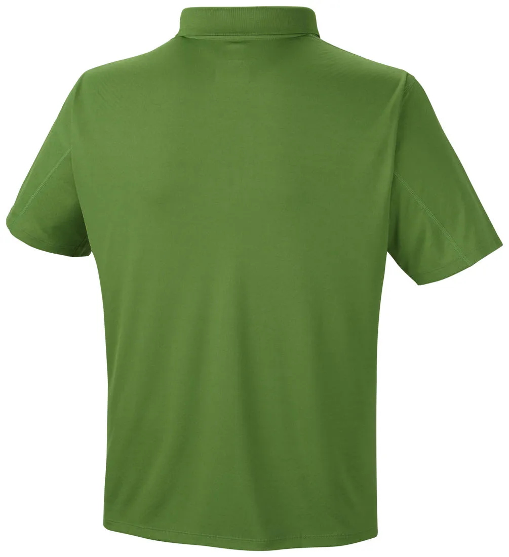 Columbia Men Green Omni-Freeze Zero Rules Polo Tshirt