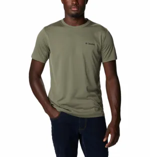 Columbia Men Green Omni-Freeze Zero Rules Tshirt