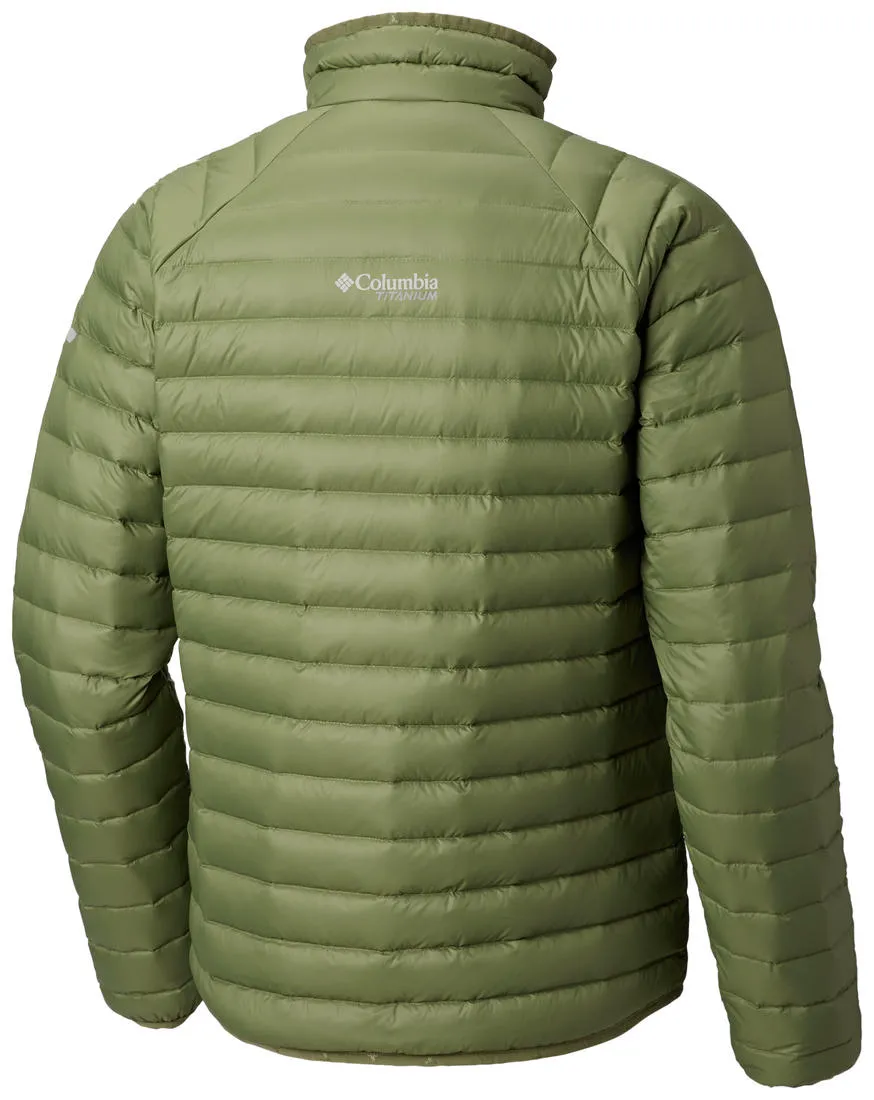 Columbia Men Green Omni-Heat 3D Alpha Trail Down Jacket