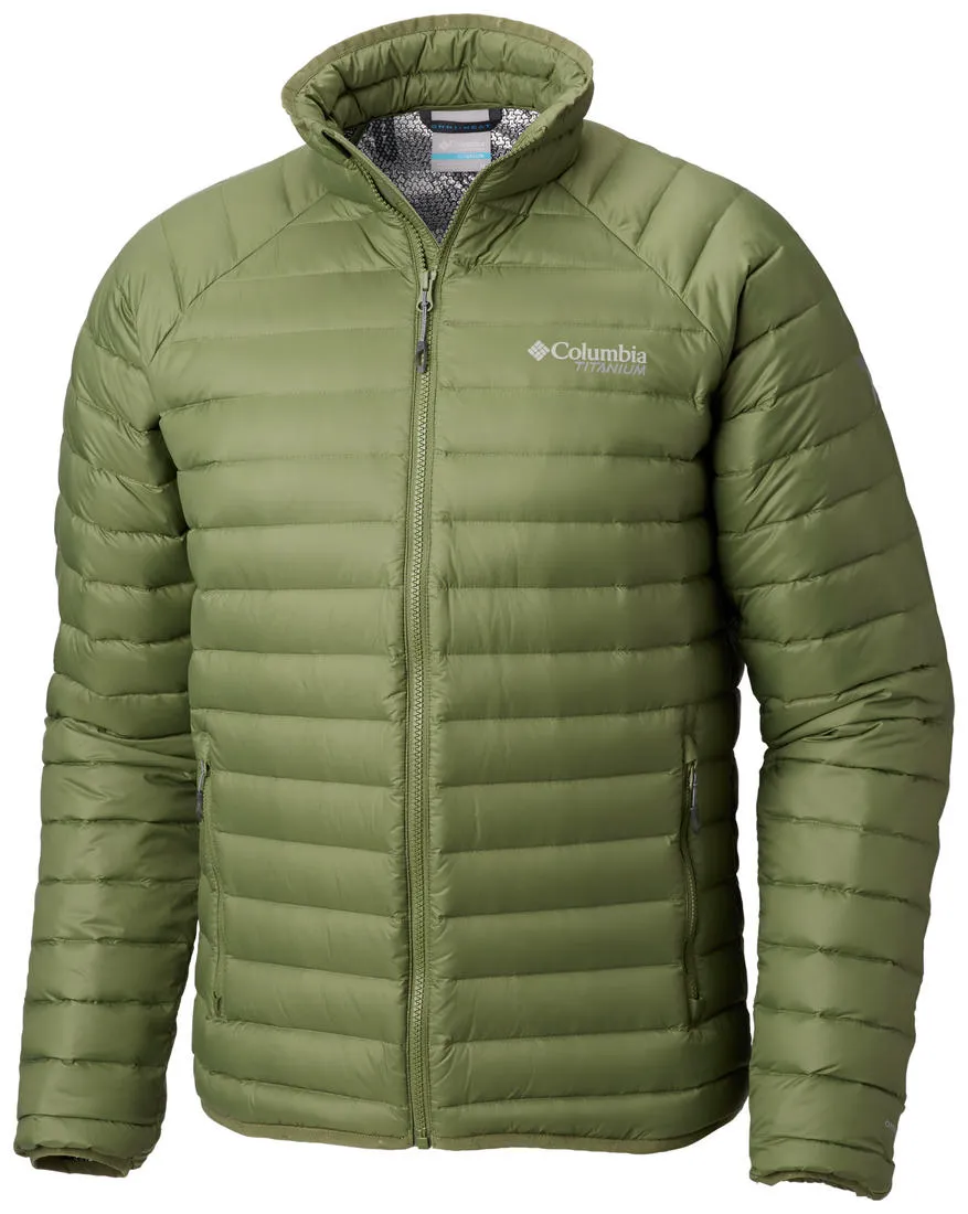 Columbia Men Green Omni-Heat 3D Alpha Trail Down Jacket