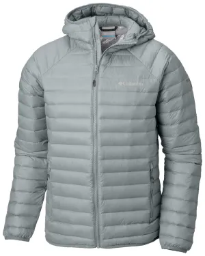 Columbia Men Green Omni-Heat 3D Alpha Trail Hooded Down Jacket