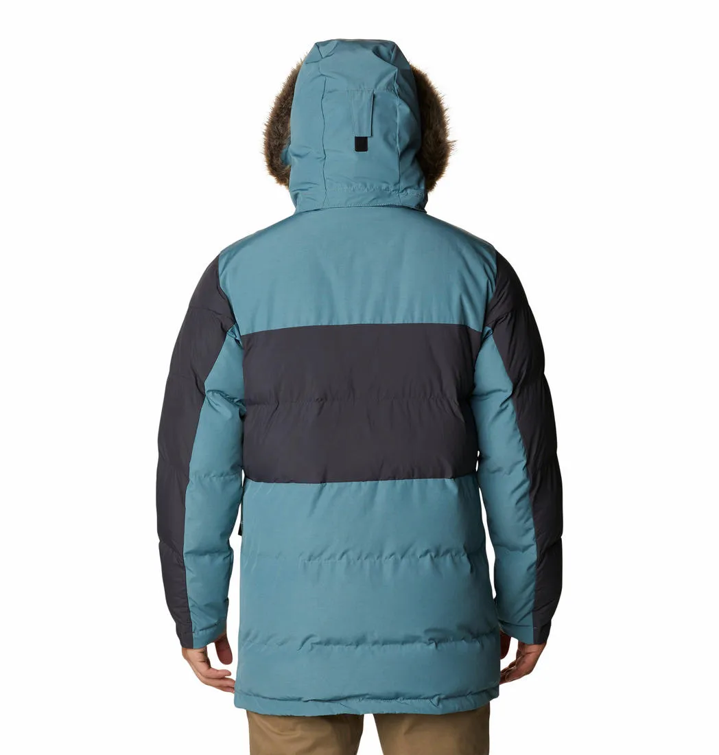Columbia Men Green Omni-Heat Infinity Marquam Peak Fusion Parka Parka Jacket