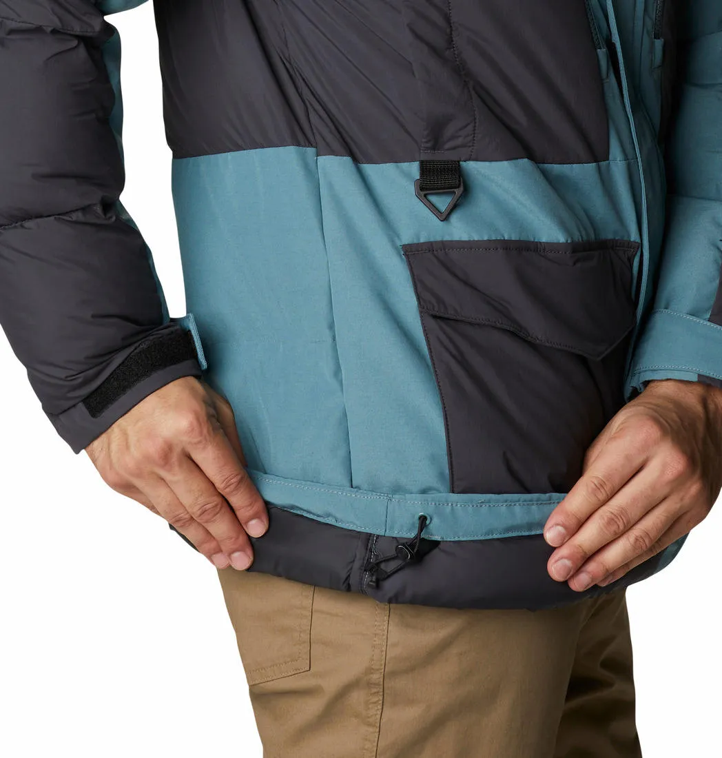 Columbia Men Green Omni-Heat Infinity Marquam Peak Fusion Parka Parka Jacket