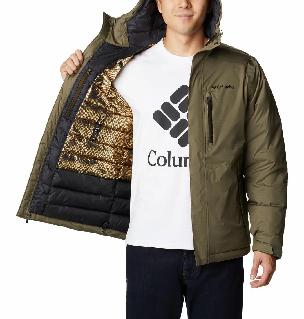 Columbia Men Green Omni-Heat Infinity Oak Harbor Insulated Jacket