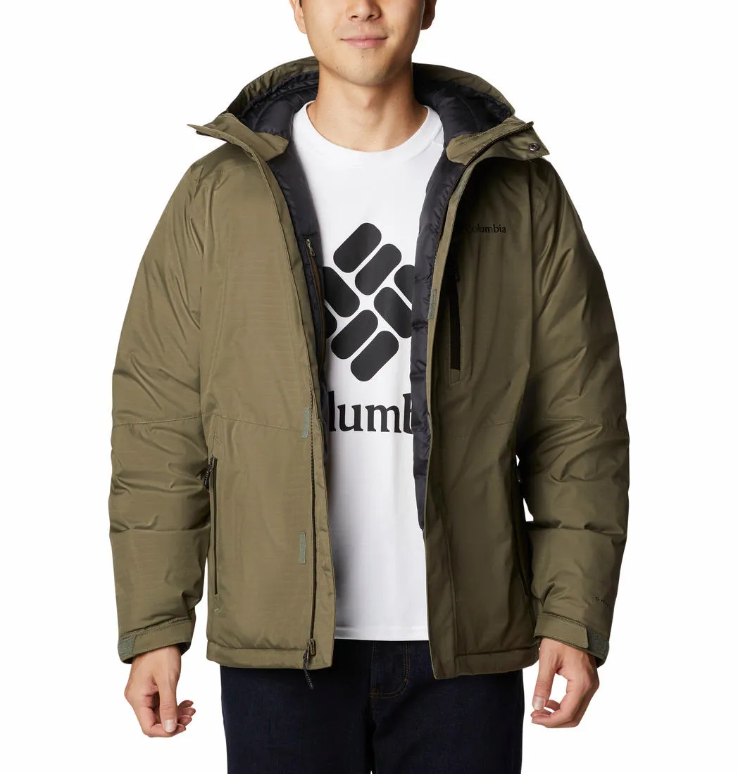Columbia Men Green Omni-Heat Infinity Oak Harbor Insulated Jacket