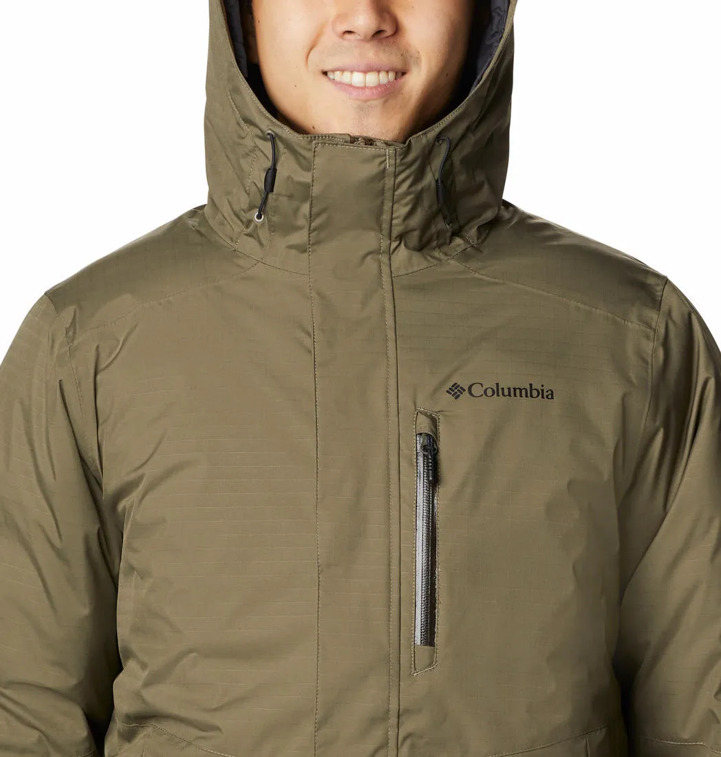 Columbia Men Green Omni-Heat Infinity Oak Harbor Insulated Jacket