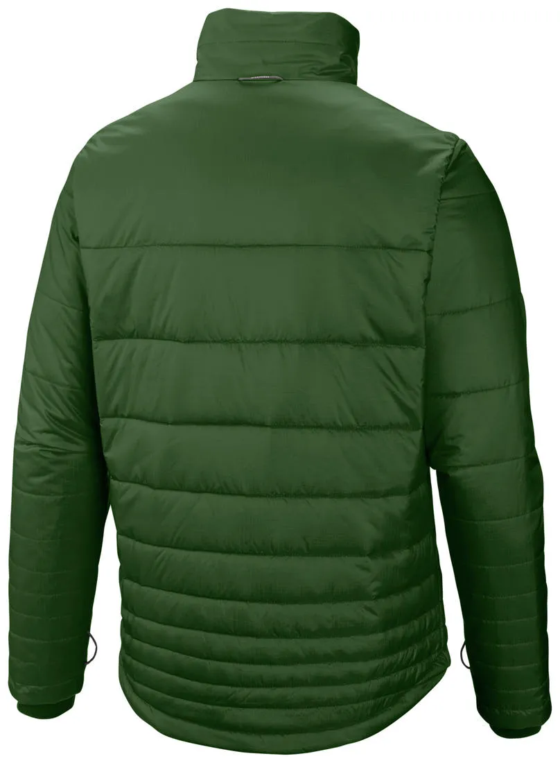 Columbia Men Green Omni-Heat Reflective Go To Jacket