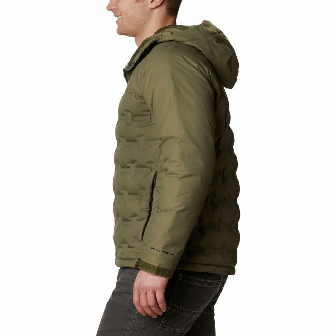 Columbia Men Green Omni-Heat Reflective Grand Trek Down Jacket