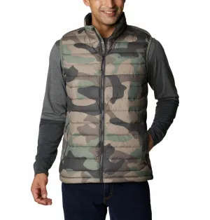 Columbia Men Green Omni-Heat Reflective Powder Lite Vest