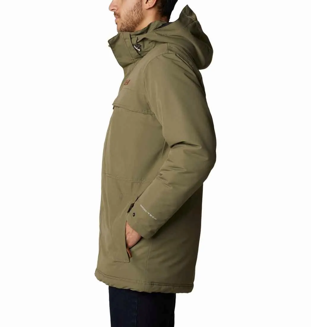 Columbia Men Green Omni-Heat Reflective Rugged Path Parka Parka Jacket
