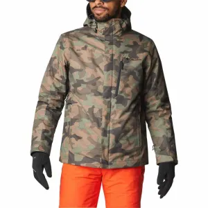 Columbia Men Green Omni-Heat Reflective Whirlibird IV Inetrchangeable Jacket