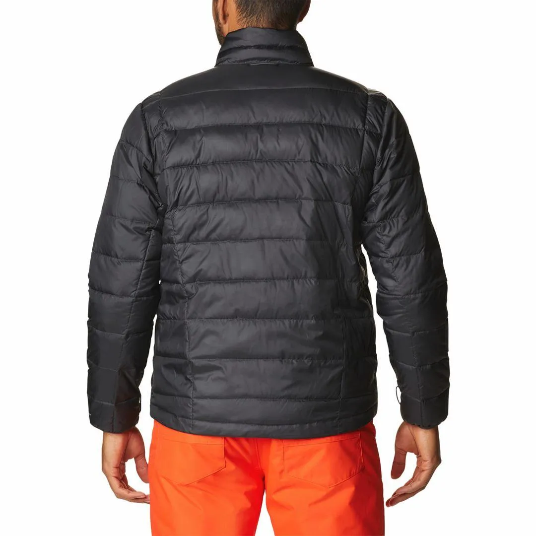 Columbia Men Green Omni-Heat Reflective Whirlibird IV Inetrchangeable Jacket