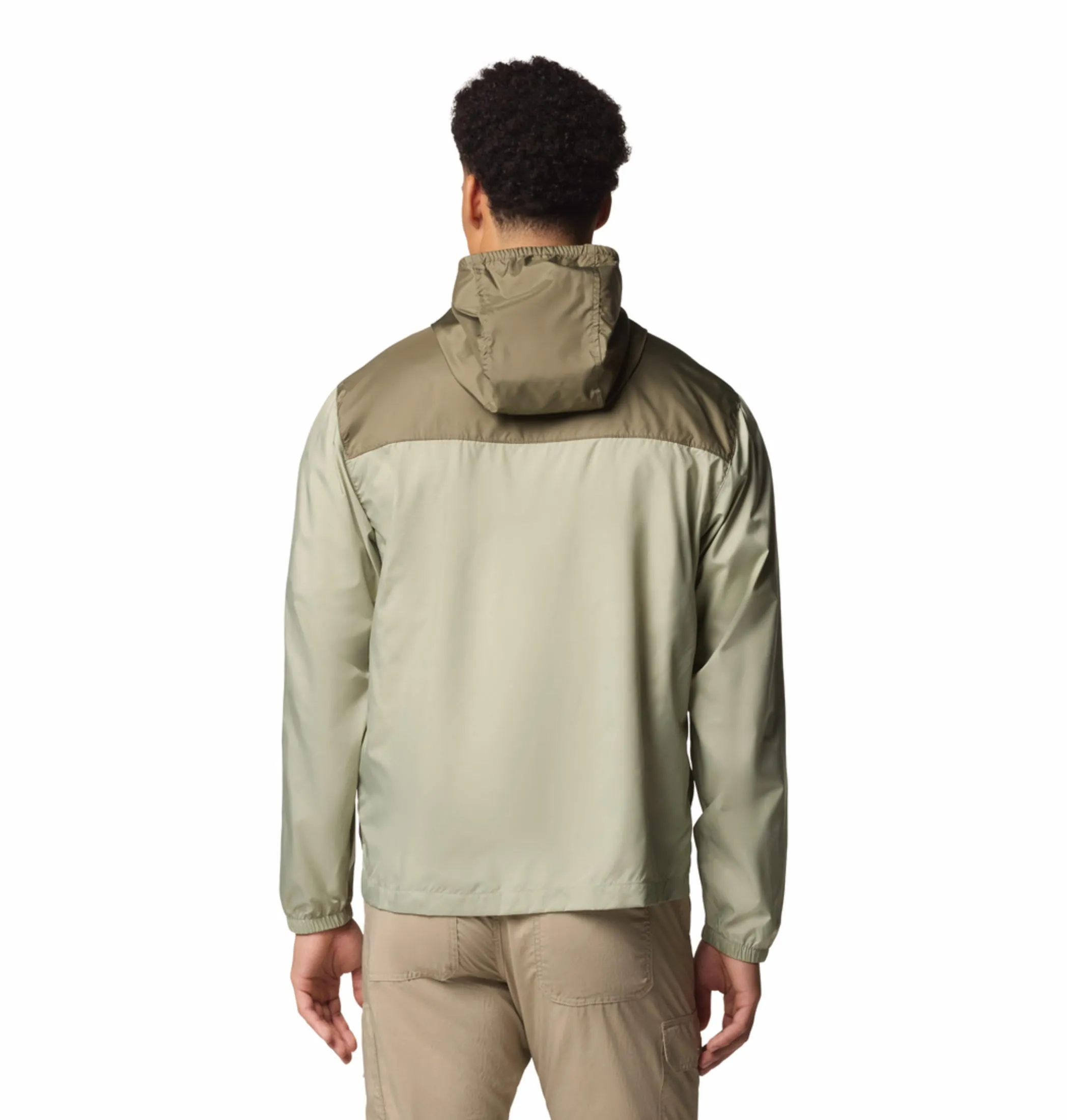 Columbia Men Green Omni-Shade Flashback II Windbreaker Jacket