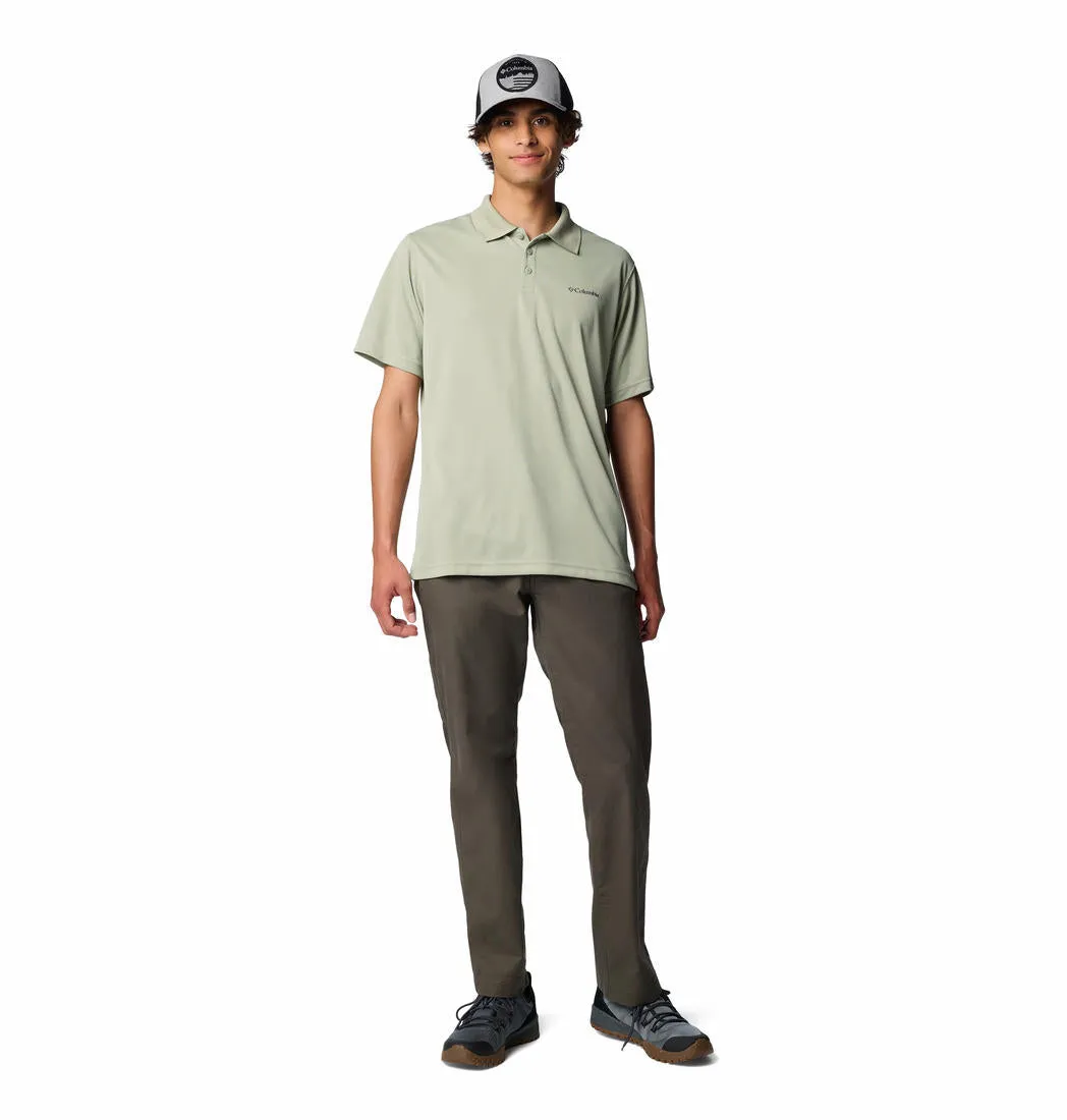 Columbia Men Green Omni-Shade Utilizer Polo Tshirt