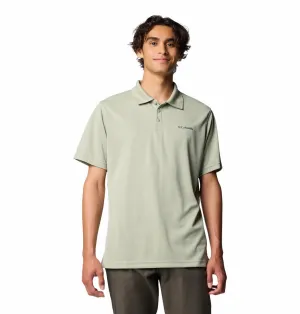Columbia Men Green Omni-Shade Utilizer Polo Tshirt