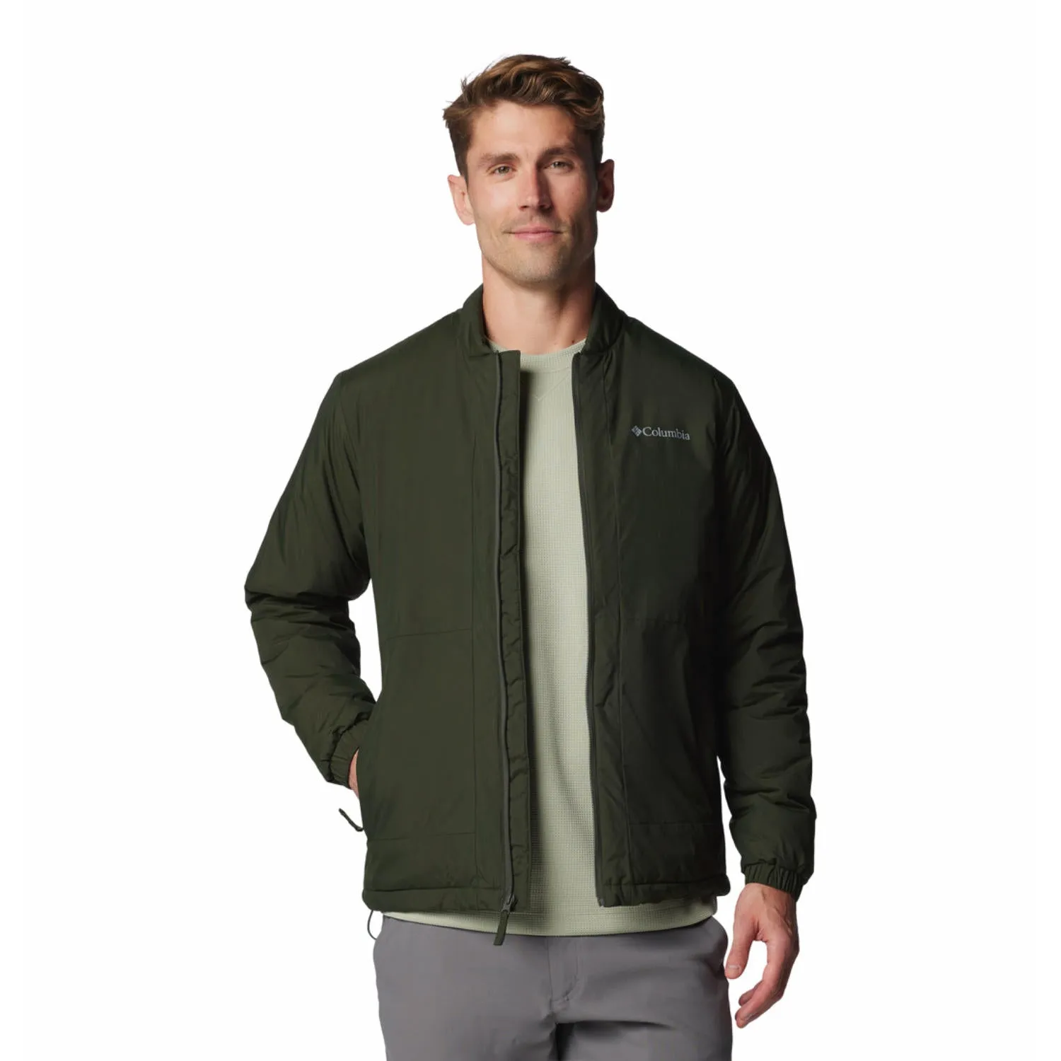 Columbia Men Green Omni-Shield Black Mesa Jacket