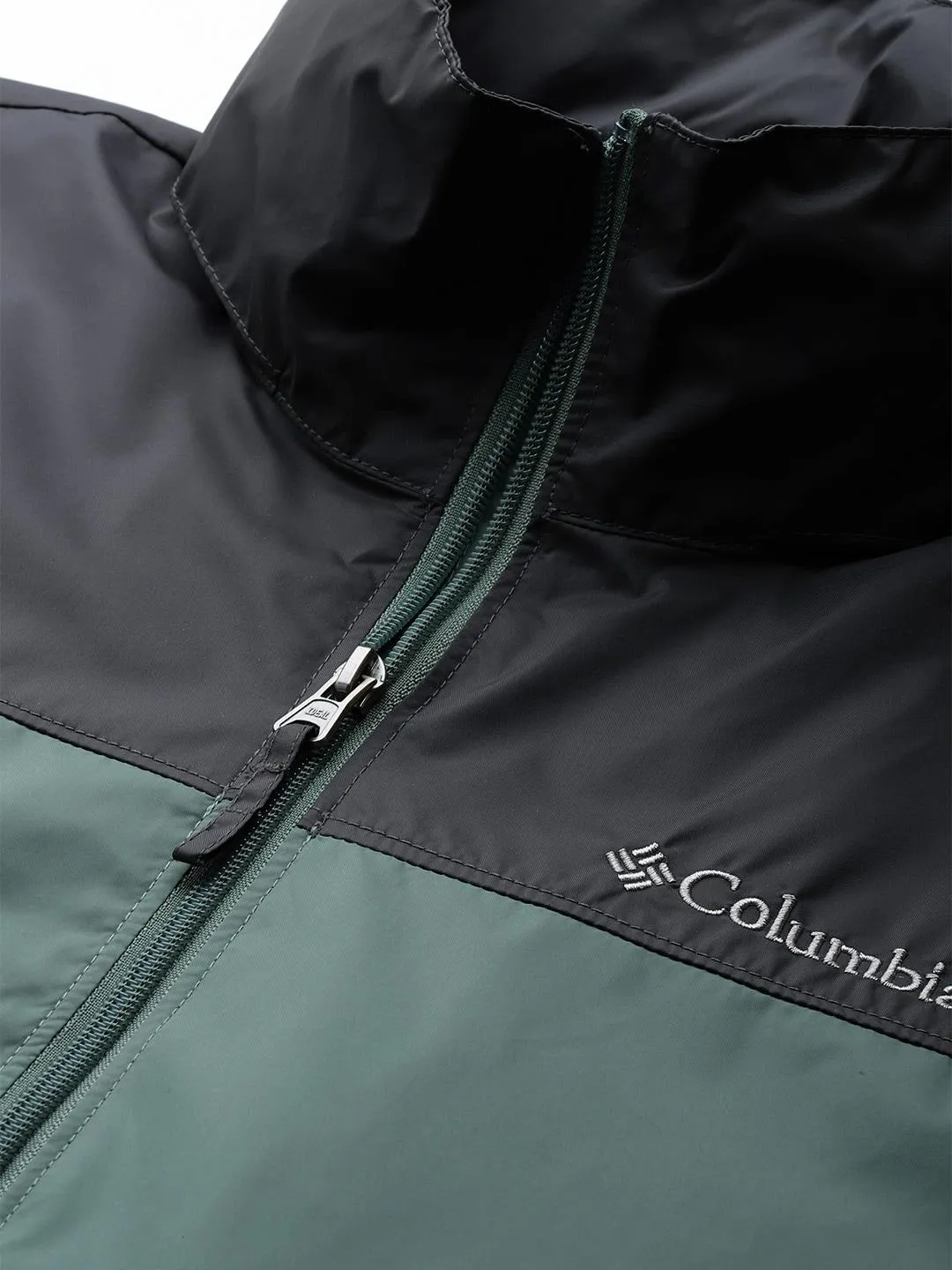 Columbia Men Green Omni-Shield Glennaker Lake Rain Waterproof Rain Jacket