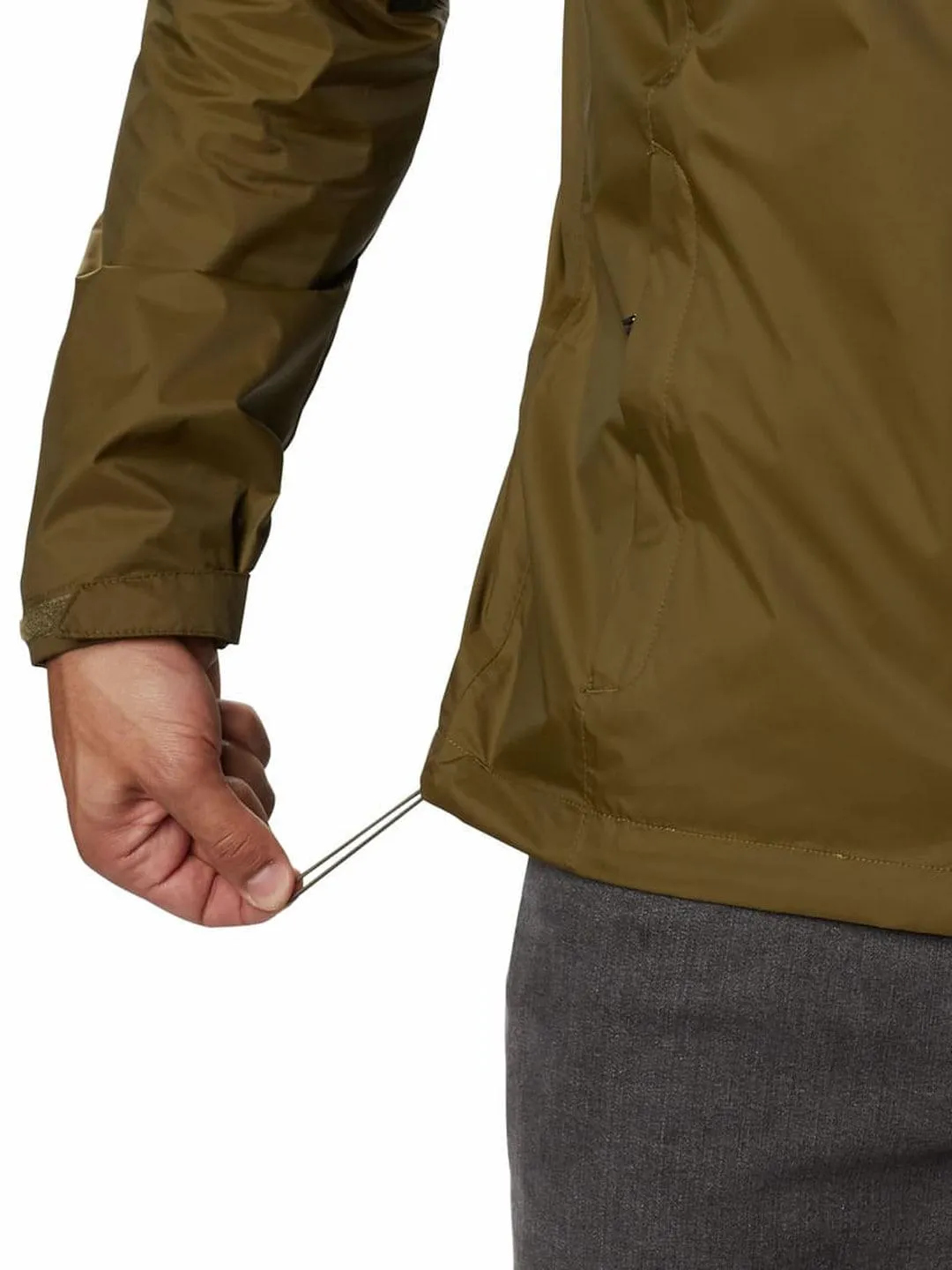 Columbia Men Green Omni-Tech Watertight II Waterproof Rain Jacket