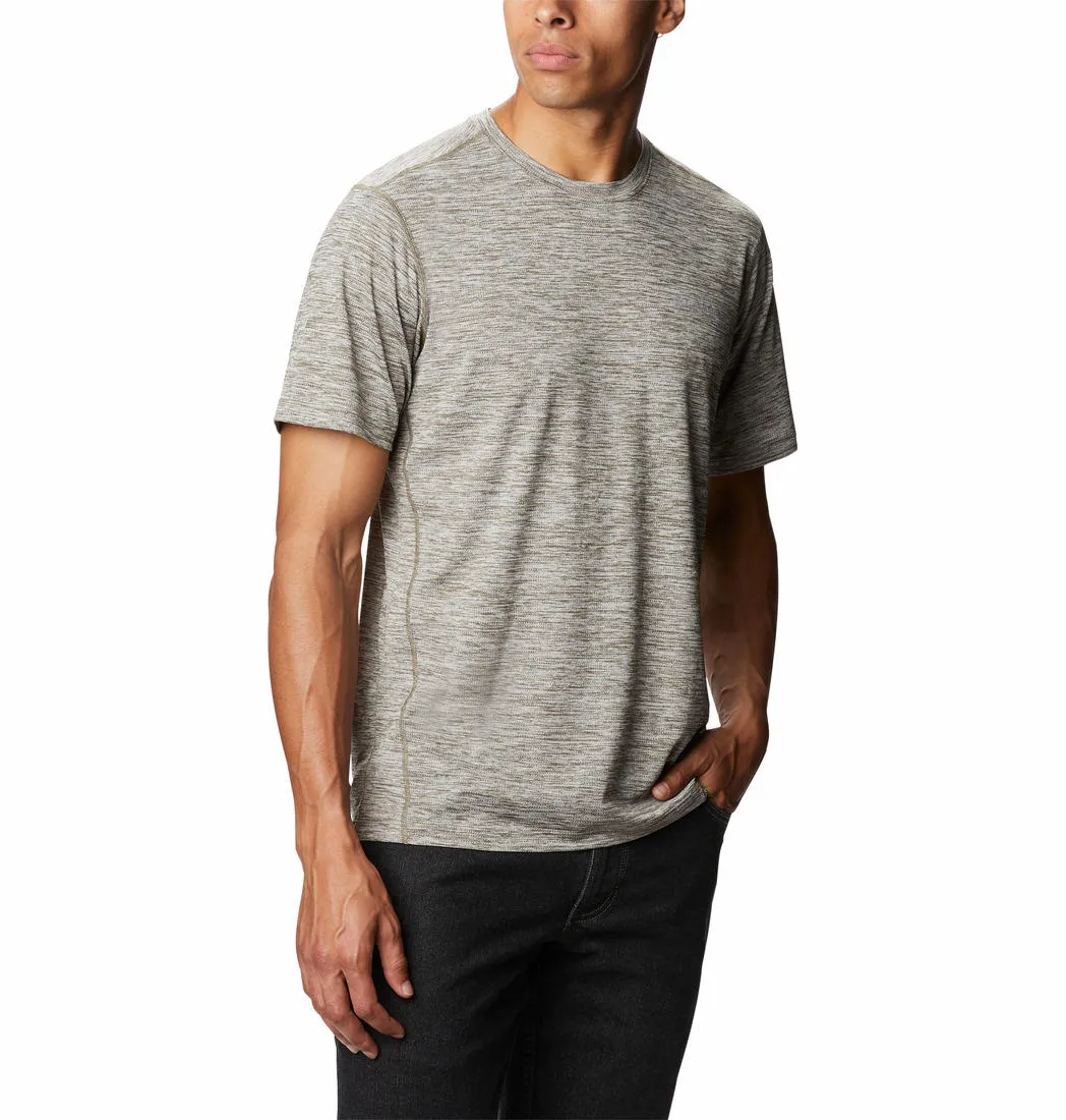 Columbia Men Green Omni-Wick Deschutes Runner Tshirt