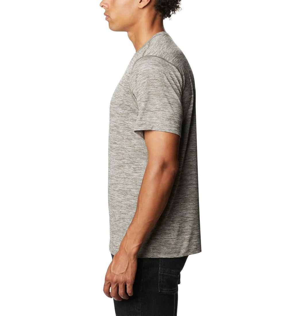 Columbia Men Green Omni-Wick Deschutes Runner Tshirt