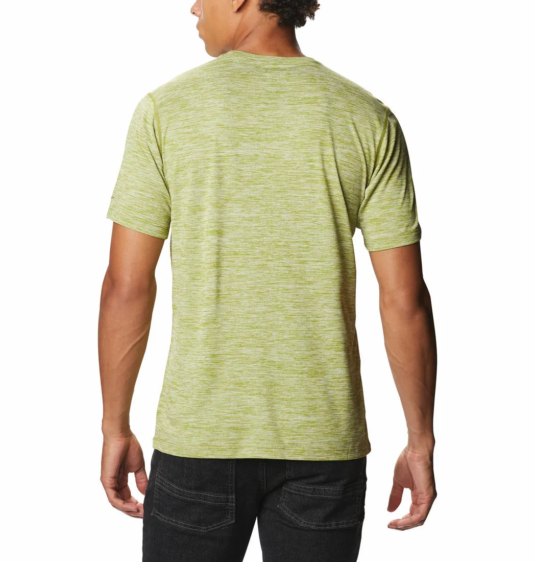 Columbia Men Green Omni-Wick Deschutes Runner Tshirt