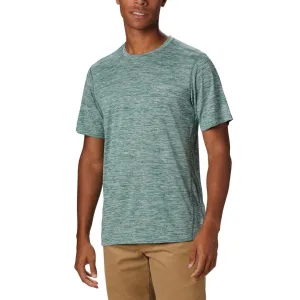 Columbia Men Green Omni-Wick Deschutes Runner Tshirt