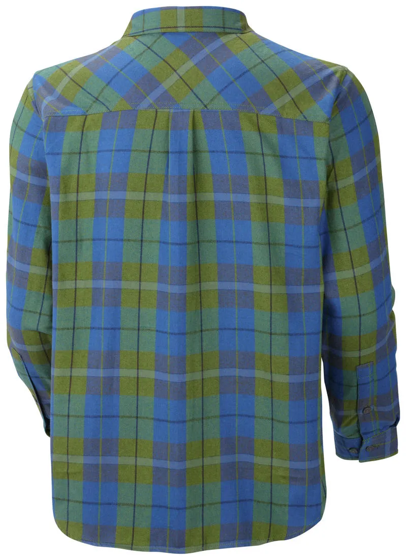 Columbia Men Green Omni-Wick Flare Gun Flannel III Long Sleeve Shirt