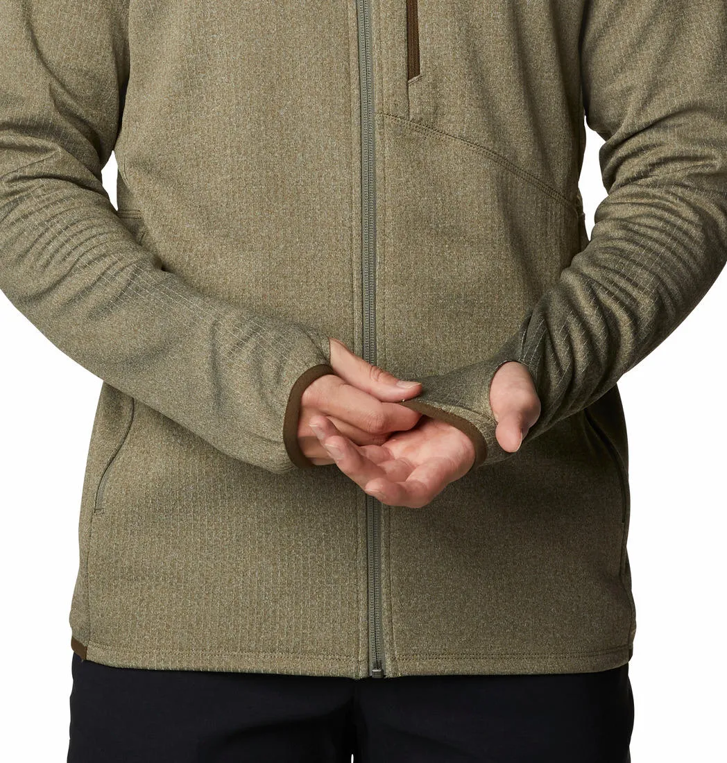 Columbia Men Green Omni-Wick Park View Hoodie