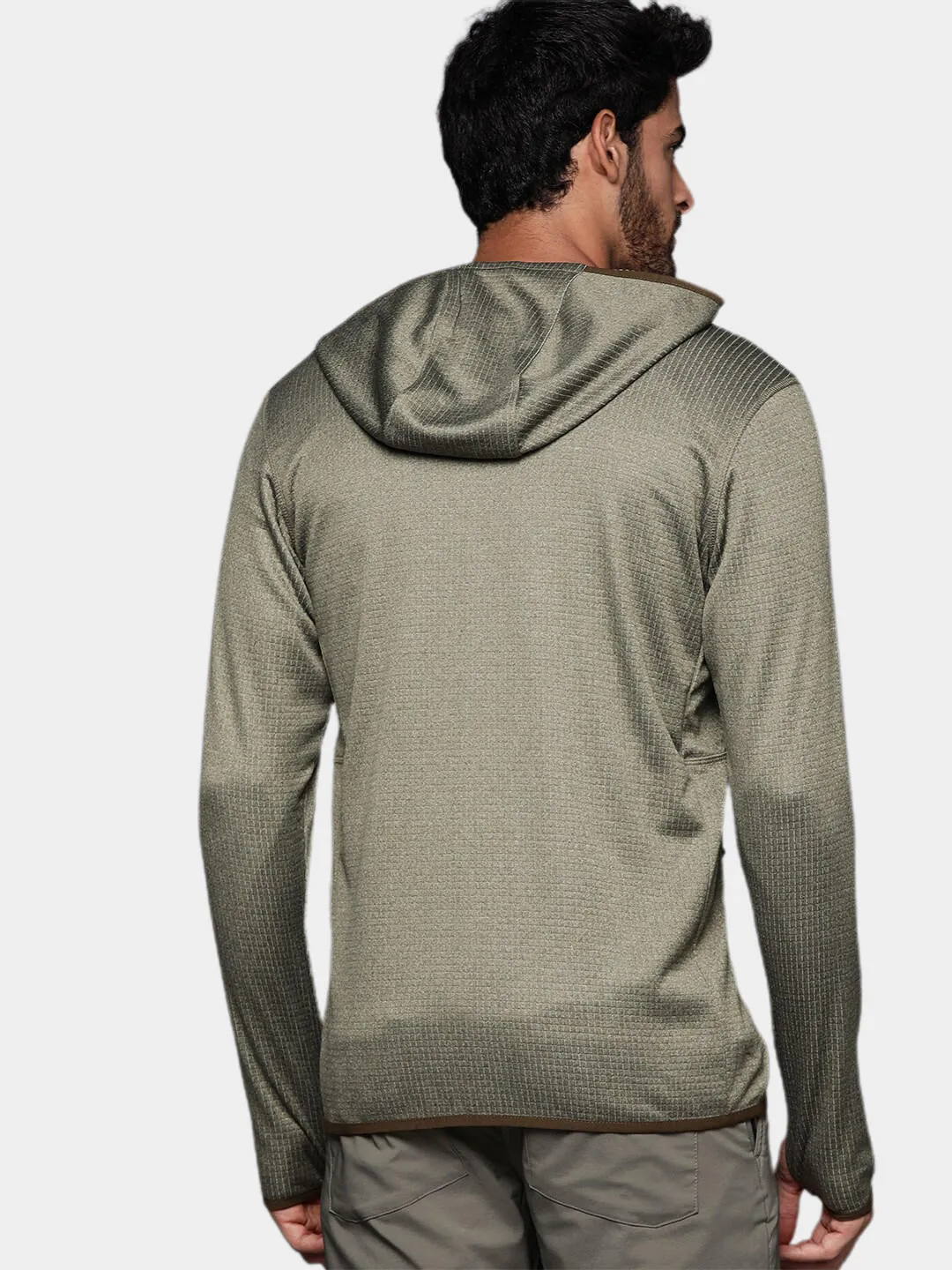 Columbia Men Green Omni-Wick Park View Hoodie