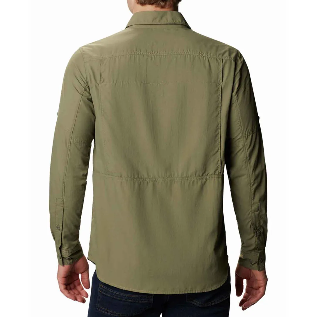 Columbia Men Green Omni-Wick Silver Ridge 2.0 Long Sleeve Shirt
