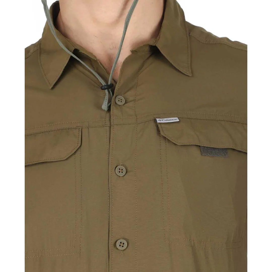 Columbia Men Green Omni-Wick Silver Ridge 2.0 Long Sleeve Shirt