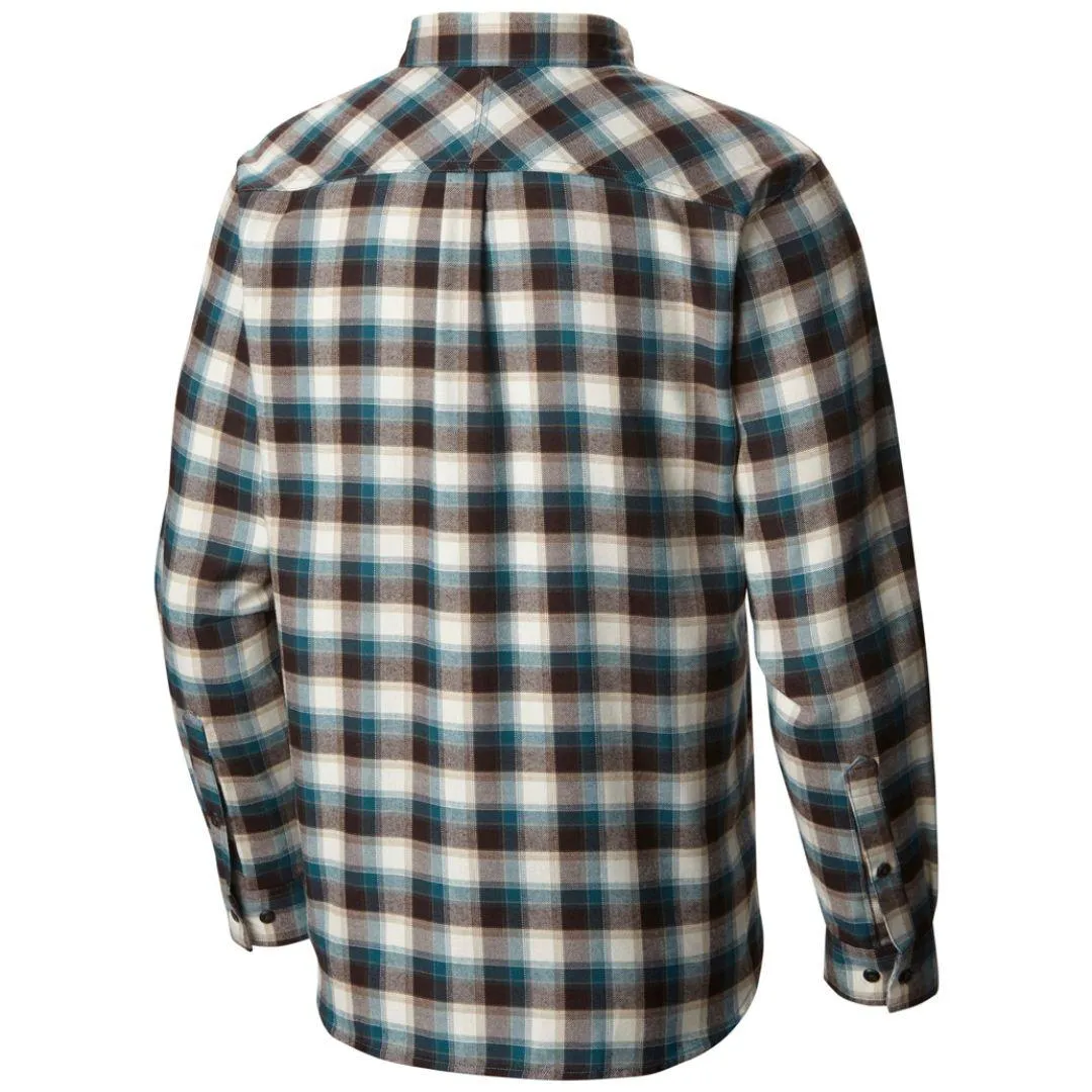 Columbia Men Green Omni-Wick Silver Ridge Flannel Long Sleeve Shirt