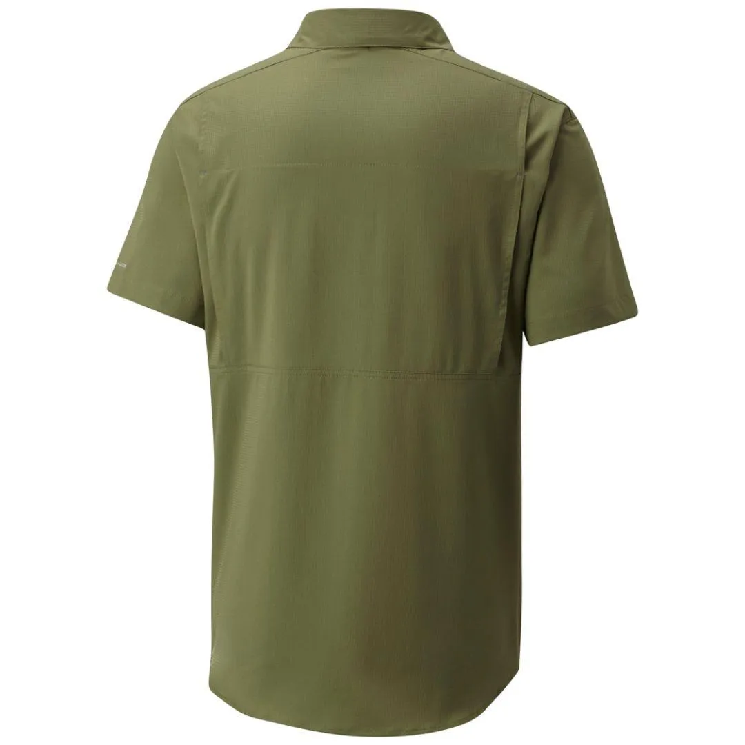 Columbia Men Green Omni-Wick Silver Ridge Lite Short Sleeve Shirt