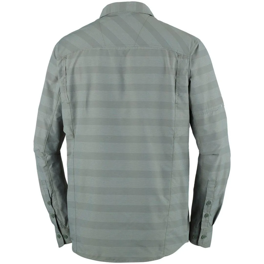 Columbia Men Green Omni-Wick Silver Ridge Plaid Long Sleeve Shirt