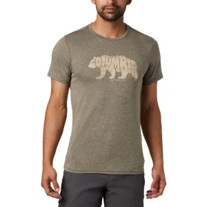 Columbia Men Green Omni-Wick Terra Vale II Tshirt